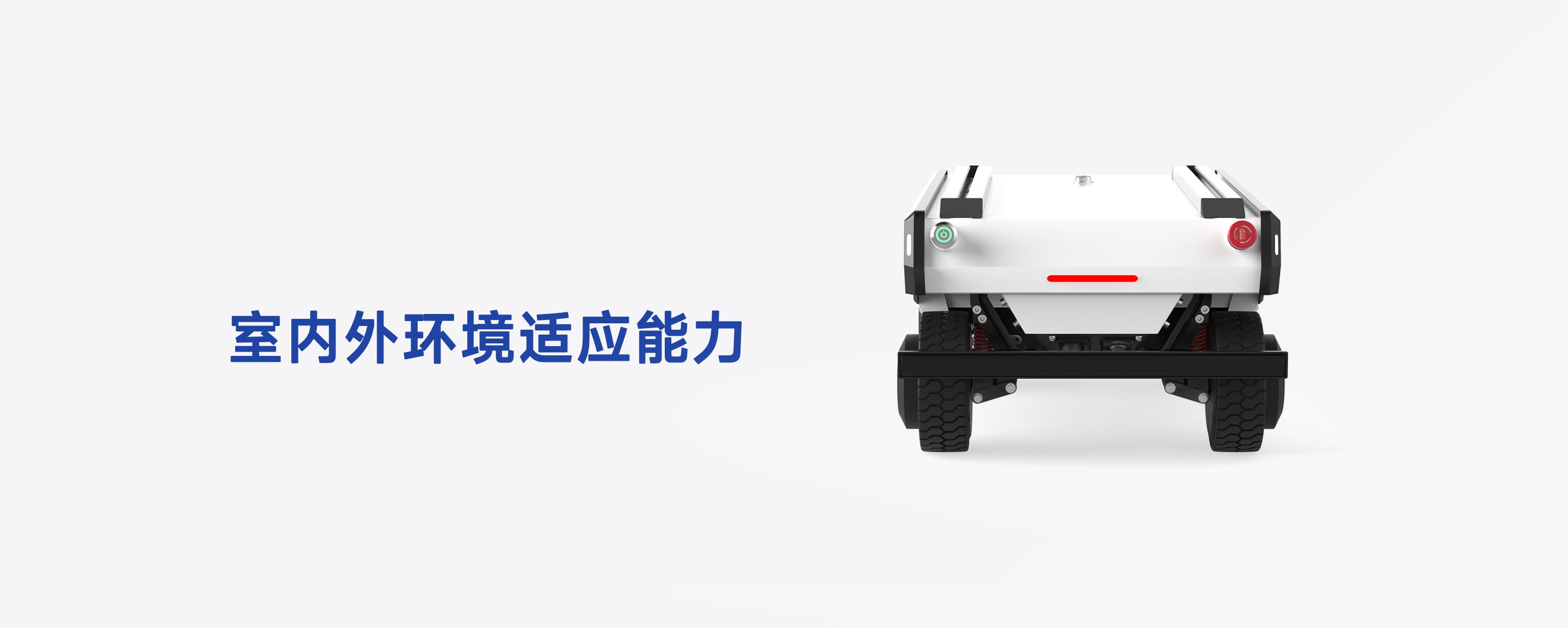 FW-mini-pro-全向移动底盘展示-室内外环境适应能力