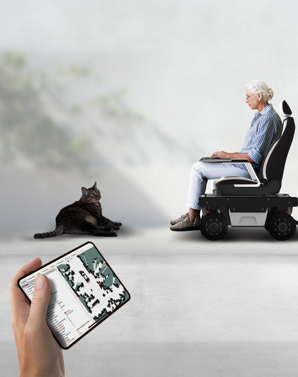 BCI wheelchair from yuhesen
