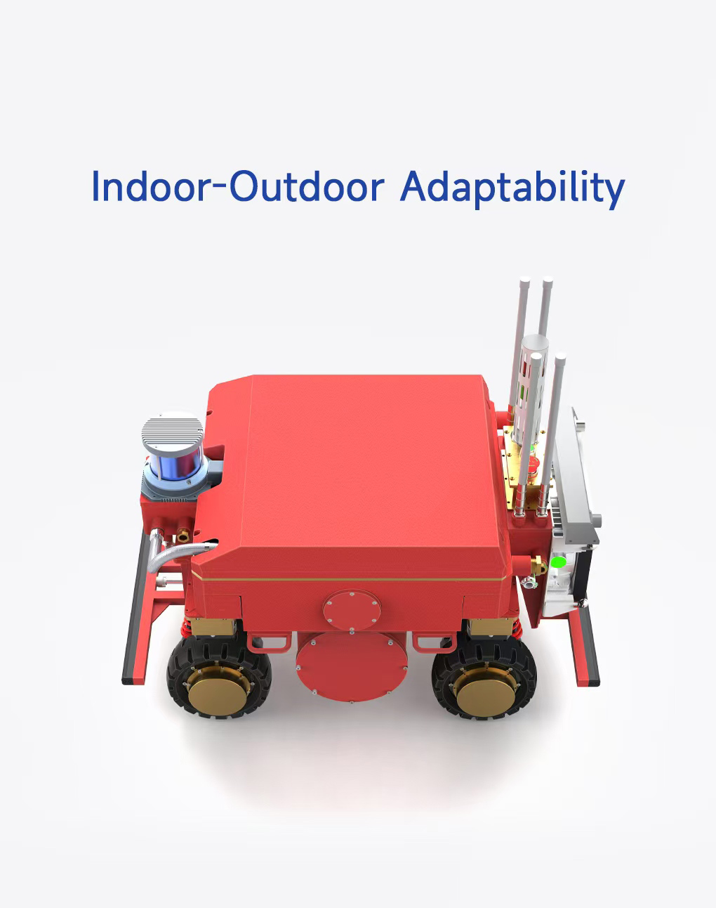 FB-FW-IIC Explosion-Proof Robot Chassis