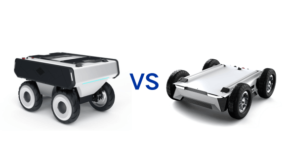 全向四转四驱 vs 四轮差速底盘